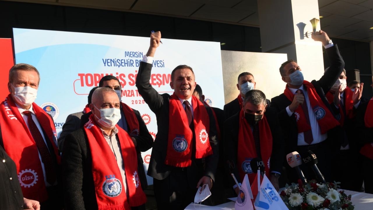 Mersin Yenişehir Belediyesinde asgari ücret 3.883 TL oldu