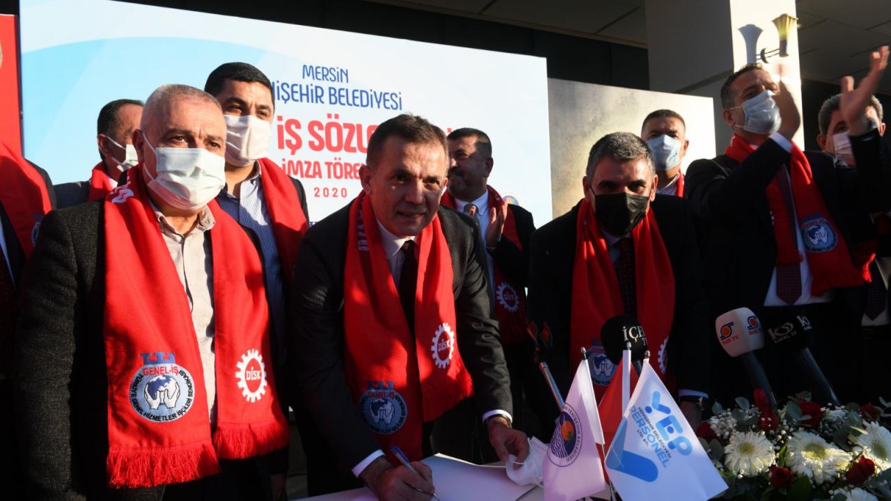 Mersin Yenişehir Belediyesinde asgari ücret 3.883 TL oldu