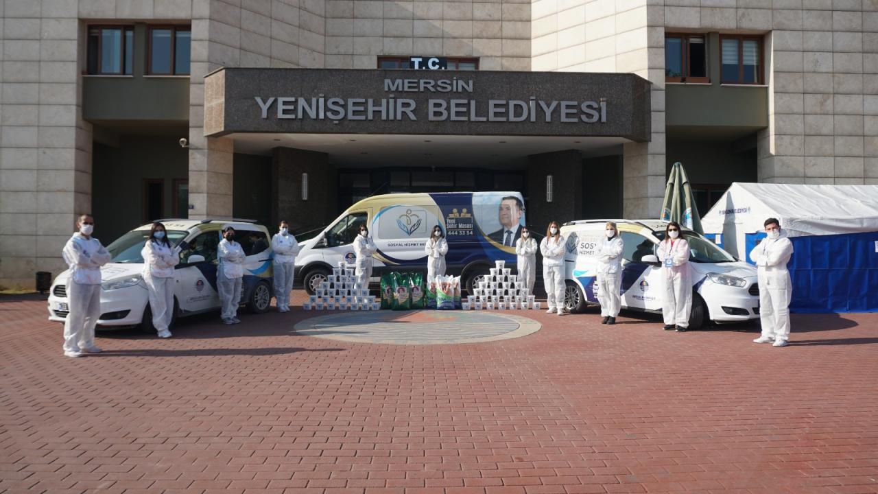 Yenişehir Belediyesi sokak hayvanlarını yalnız bırakmadı