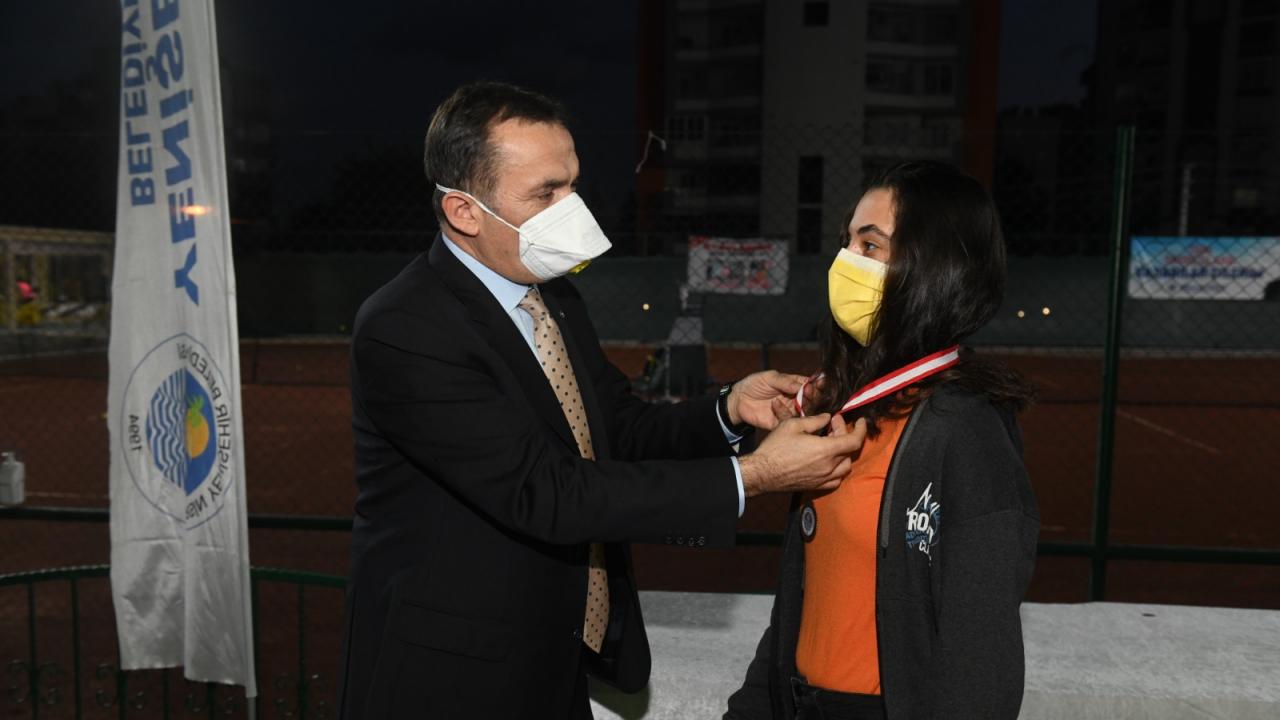 2. Ata’yı Anma Tenis Turnuvası sona erdi