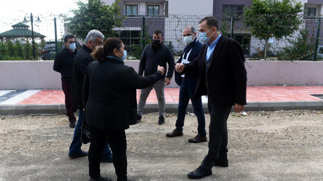 Başkan Özyiğit, yol yapım ve onarım çalışmalarını inceledi