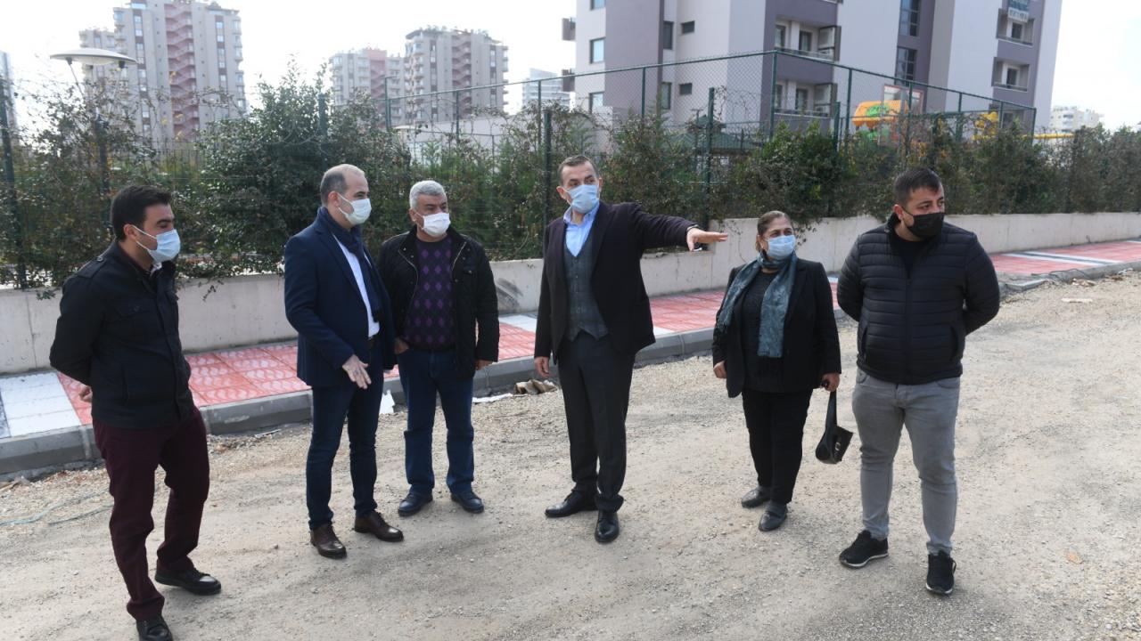 Başkan Özyiğit, yol yapım ve onarım çalışmalarını inceledi