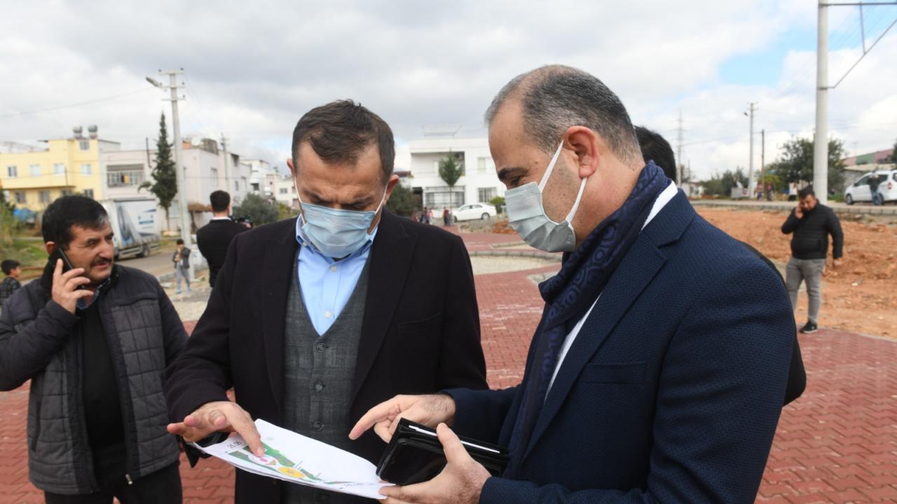Yenişehir Belediyesi, Deniz Mahallesi’ne yeni bir park kazandırıyor
