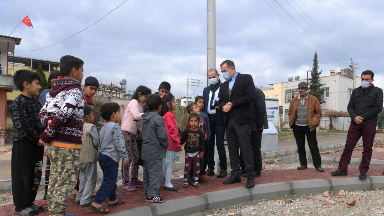 Yenişehir Belediyesi, Deniz Mahallesi’ne yeni bir park kazandırıyor