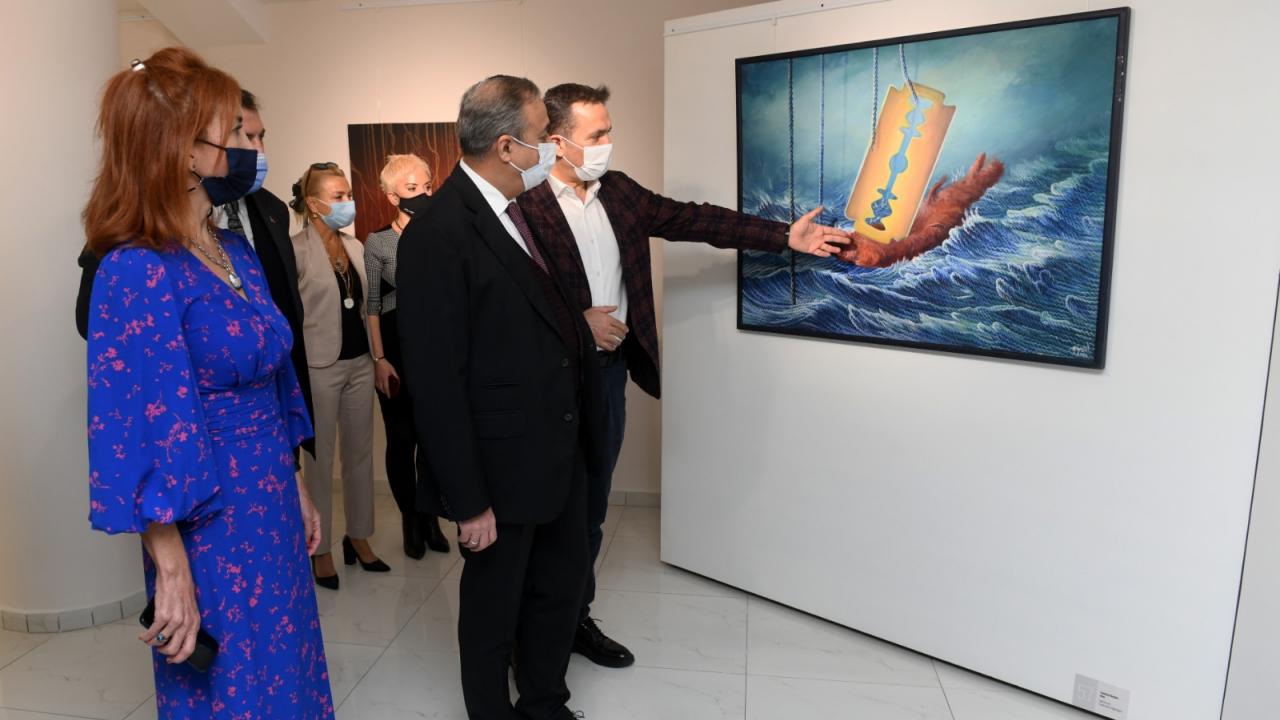 Ahmet Yeşil Sergisi yüzlerce ziyaretçiyi ağırladı