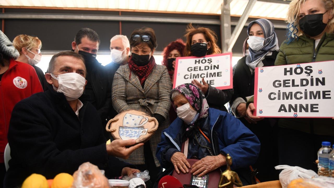 Kadın üretici pazarı ‘Cimcime Anne’ye umut oldu