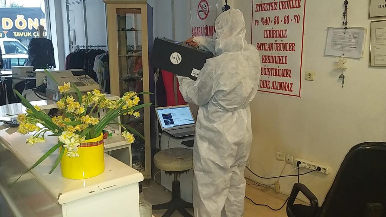 Yenişehir  Belediyesi virüsle mücadeleye devam ediyor