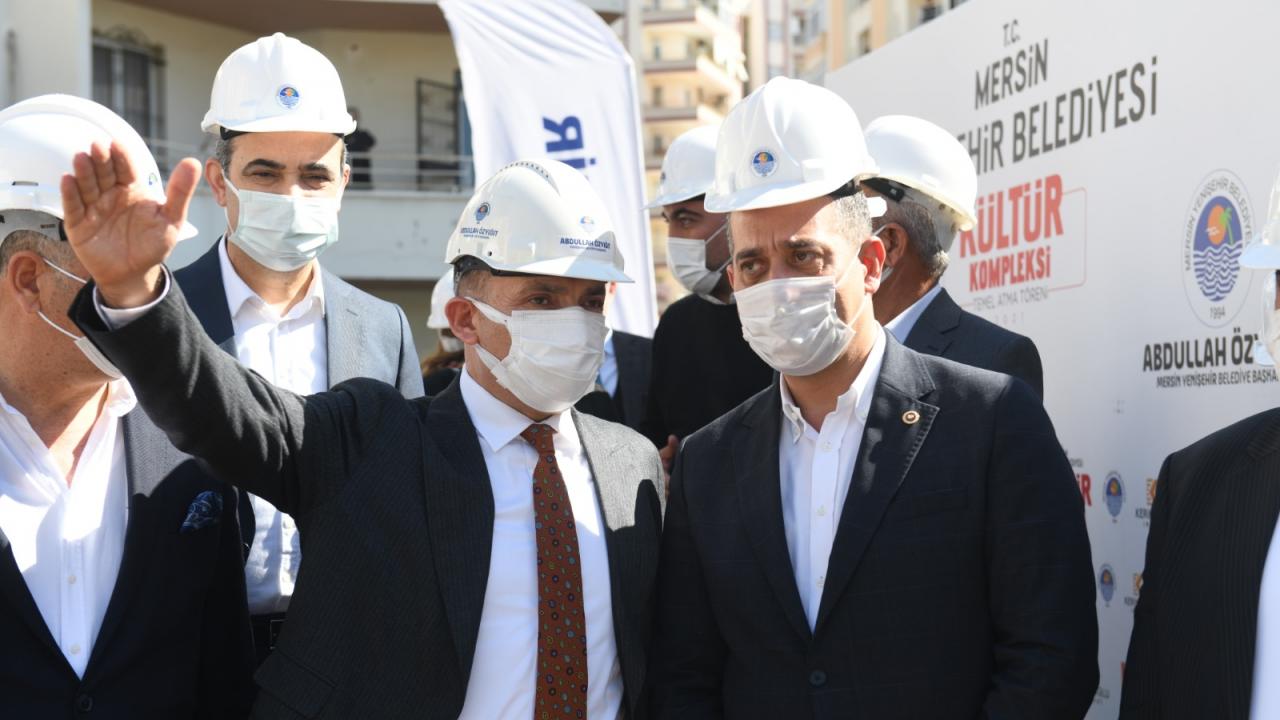 Yenişehir Belediyesi Kültür Kompleksinin temeli atıldı 