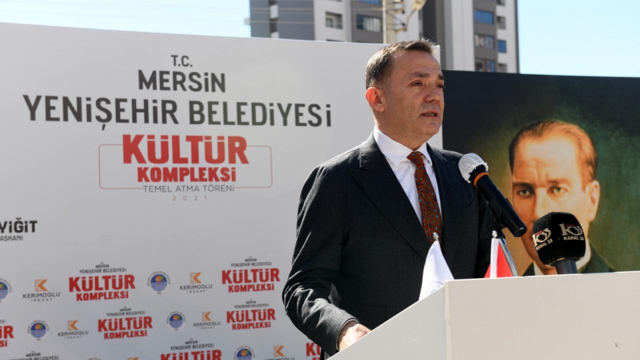 Yenişehir Belediyesi Kültür Kompleksinin temeli atıldı 
