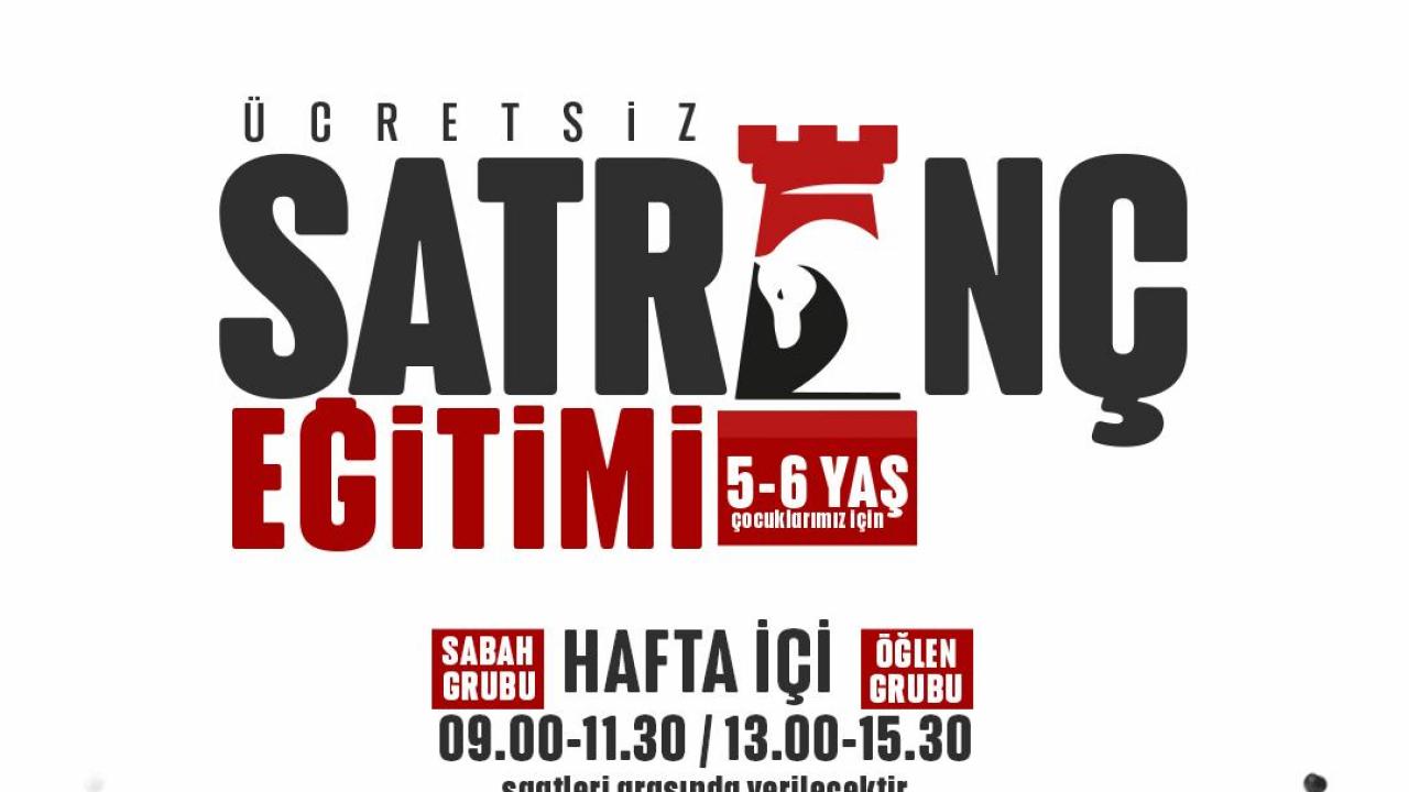 Yenişehir Belediyesinden ücretsiz satranç eğitimi