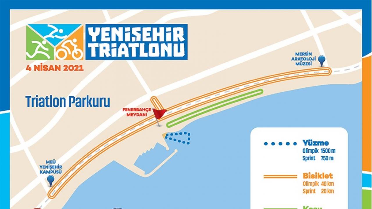 2. Yenişehir Triatlonu'nun yarış programı ve parkurları belli oldu