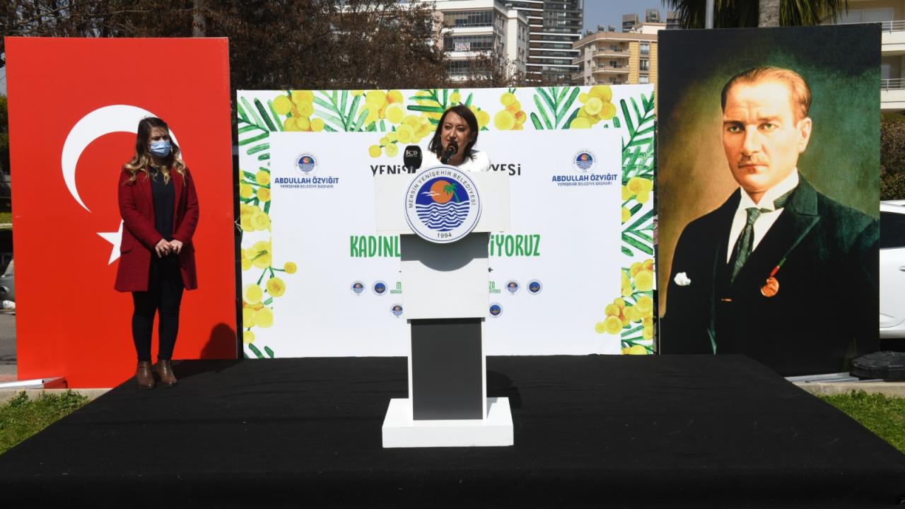 Mimozalar Yenişehir’de toprakla buluştu