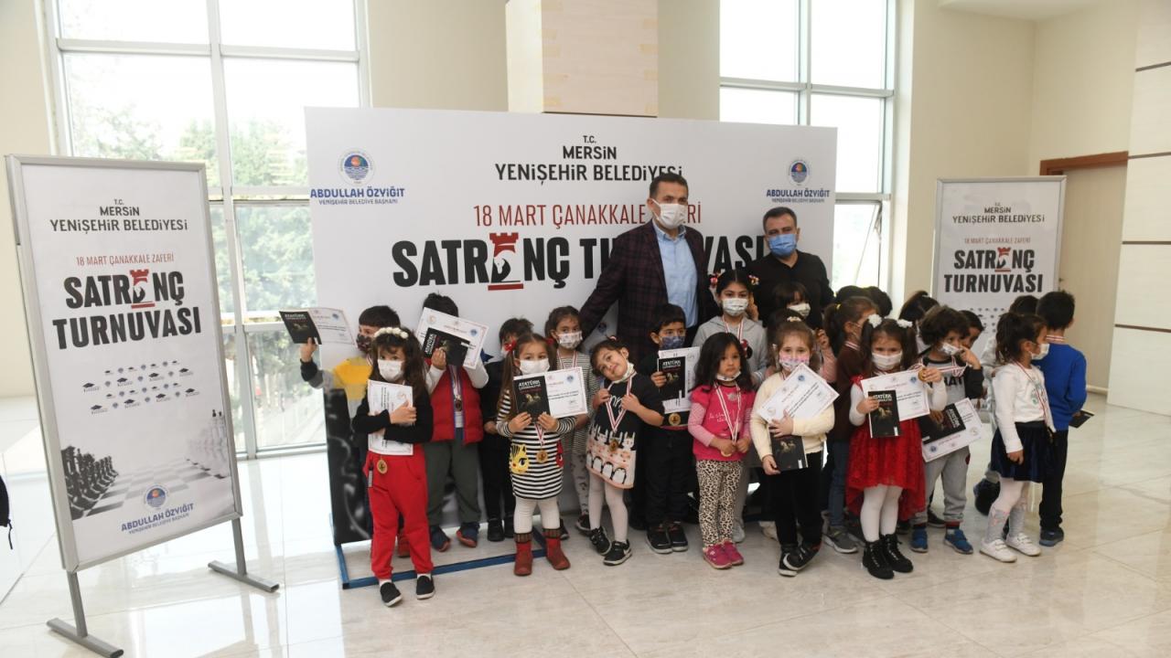 Miniklere satranç eğitimi turnuvayla son buldu