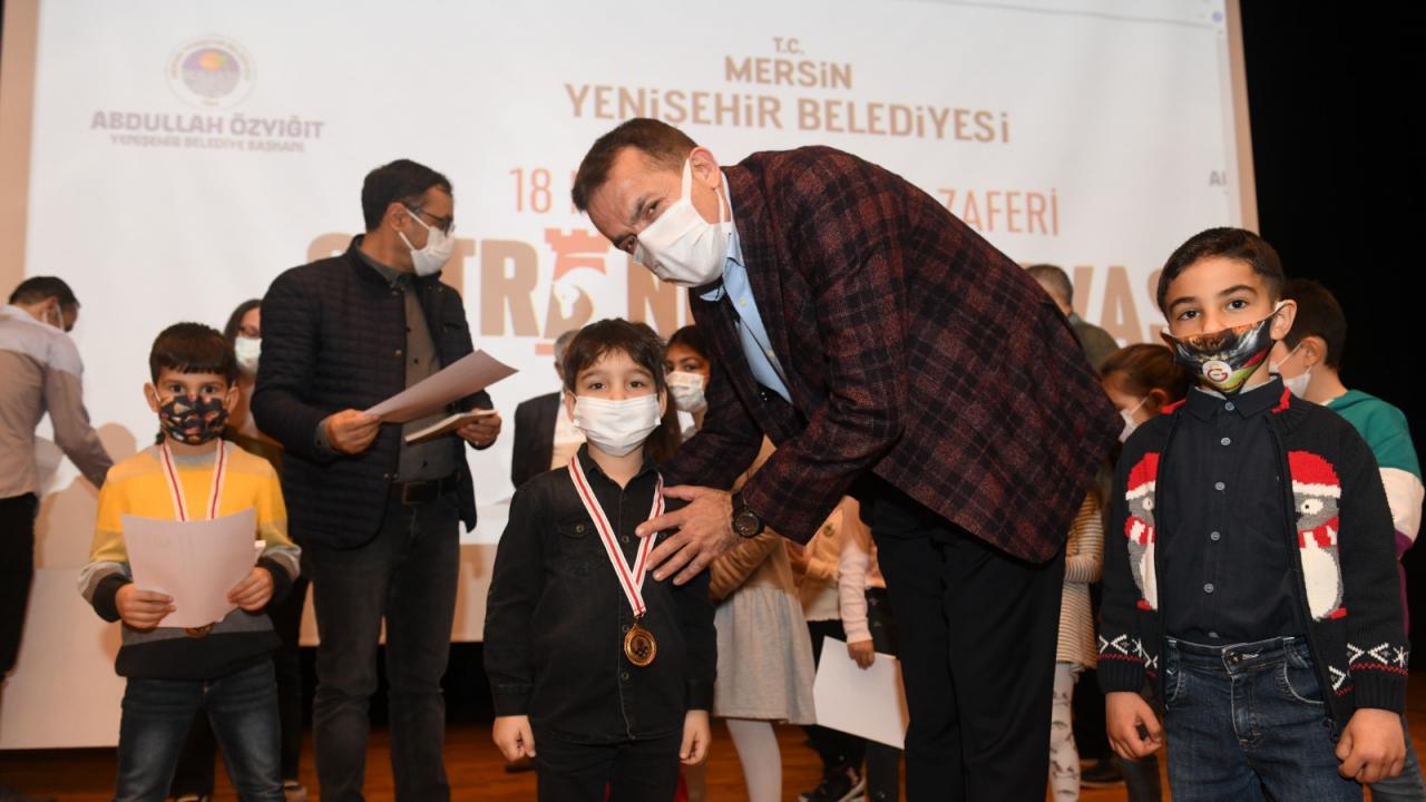 Miniklere satranç eğitimi turnuvayla son buldu
