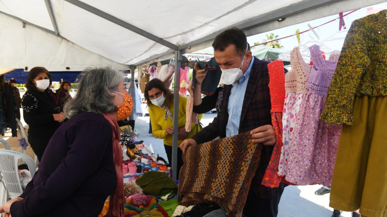 Yenişehir’de üretici kadınlar birlikte güçleniyor 