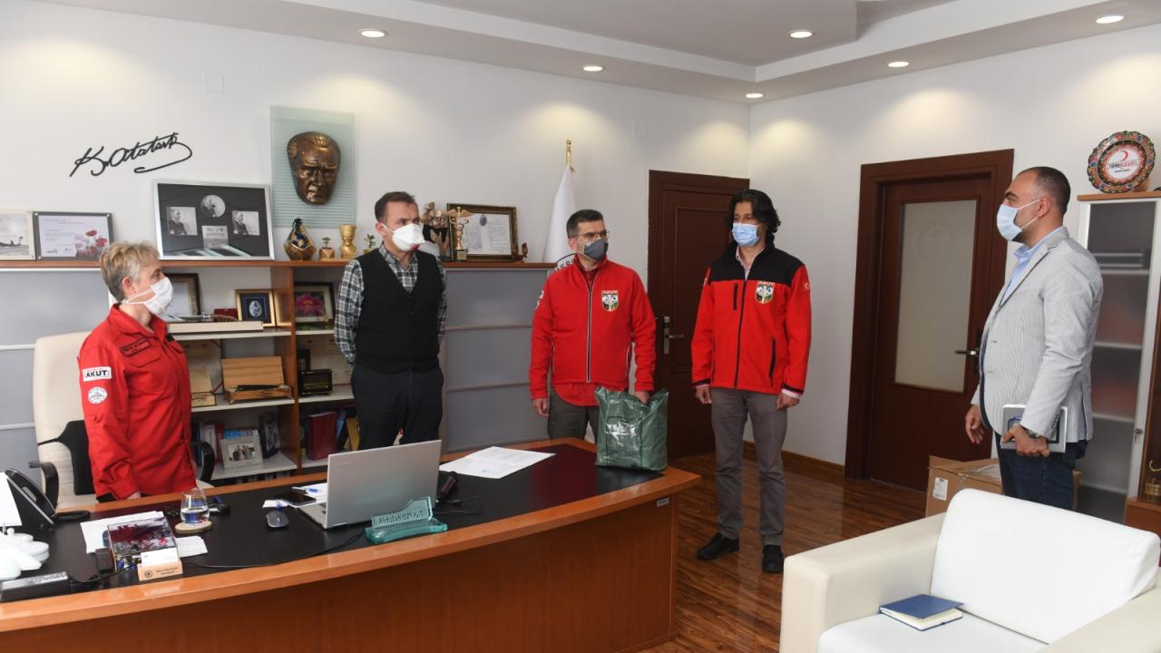 Yenişehir Belediyesi ve AKUT Mersin’den iş birliği 