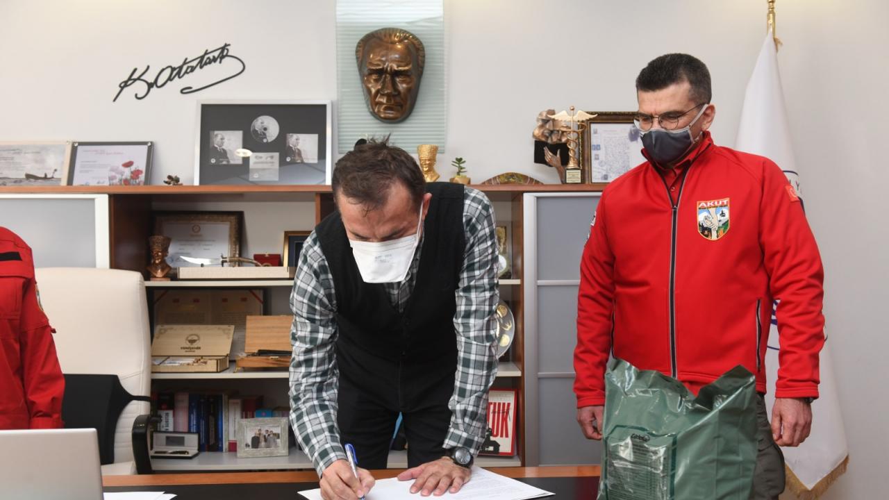 Yenişehir Belediyesi ve AKUT Mersin’den iş birliği 