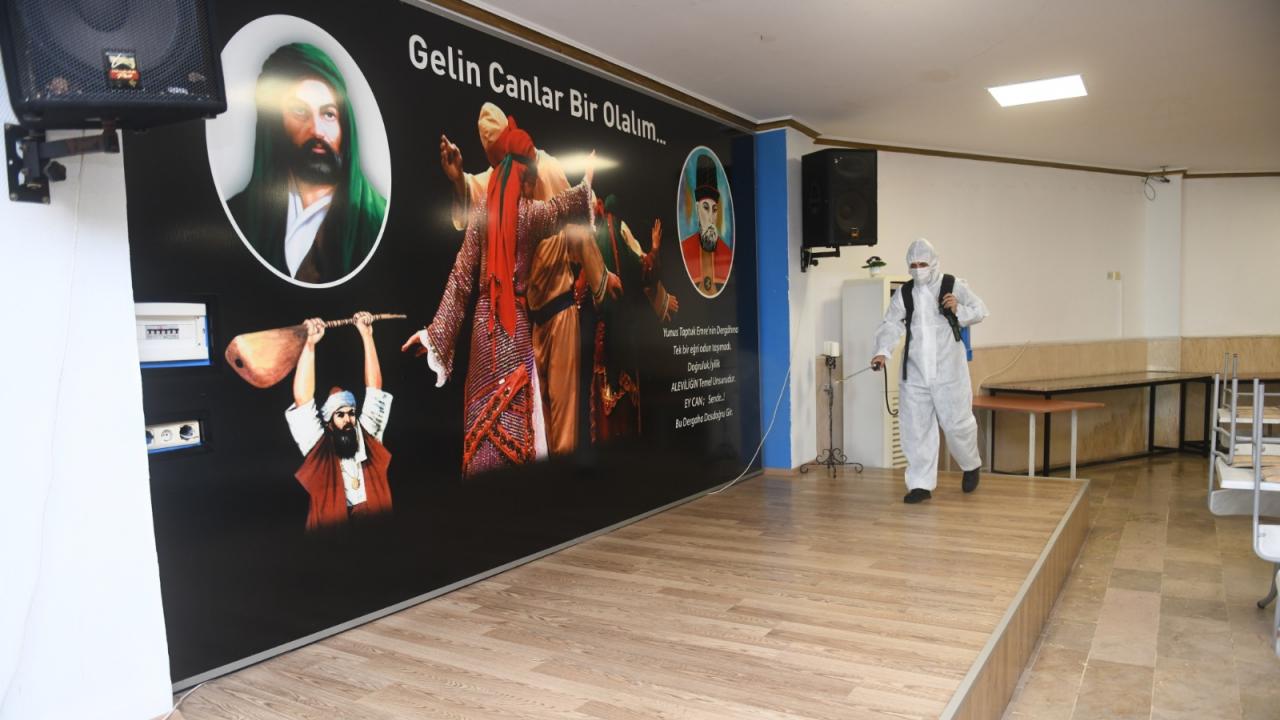 Yenişehir Belediyesi virüsle mücadeleye devam ediyor 