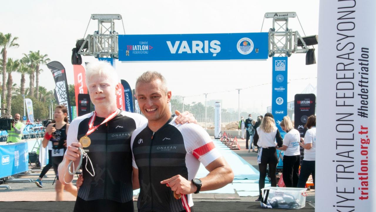 Yenişehir’de triatlon heyecanı yaşandı