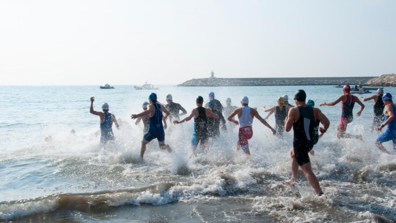 Yenişehir’de triatlon heyecanı yaşandı