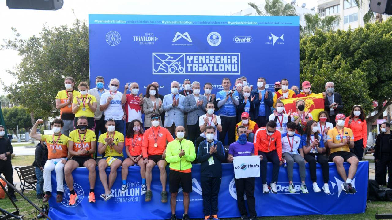 Yenişehir’de triatlon heyecanı yaşandı