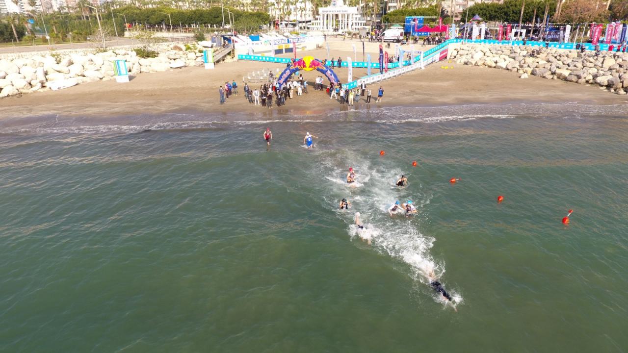 Yenişehir’de triatlon heyecanı yaşandı