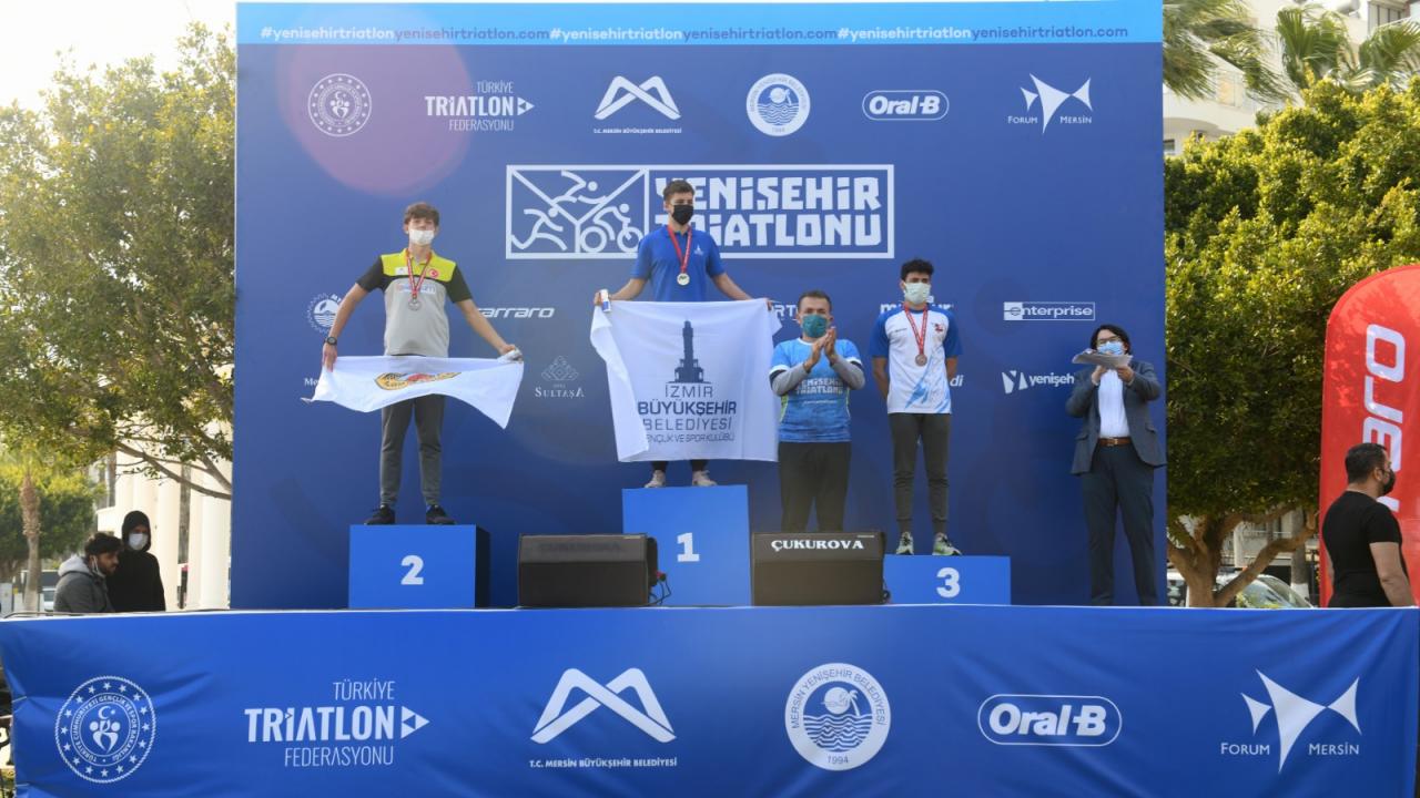 Yenişehir’de triatlon heyecanı yaşandı