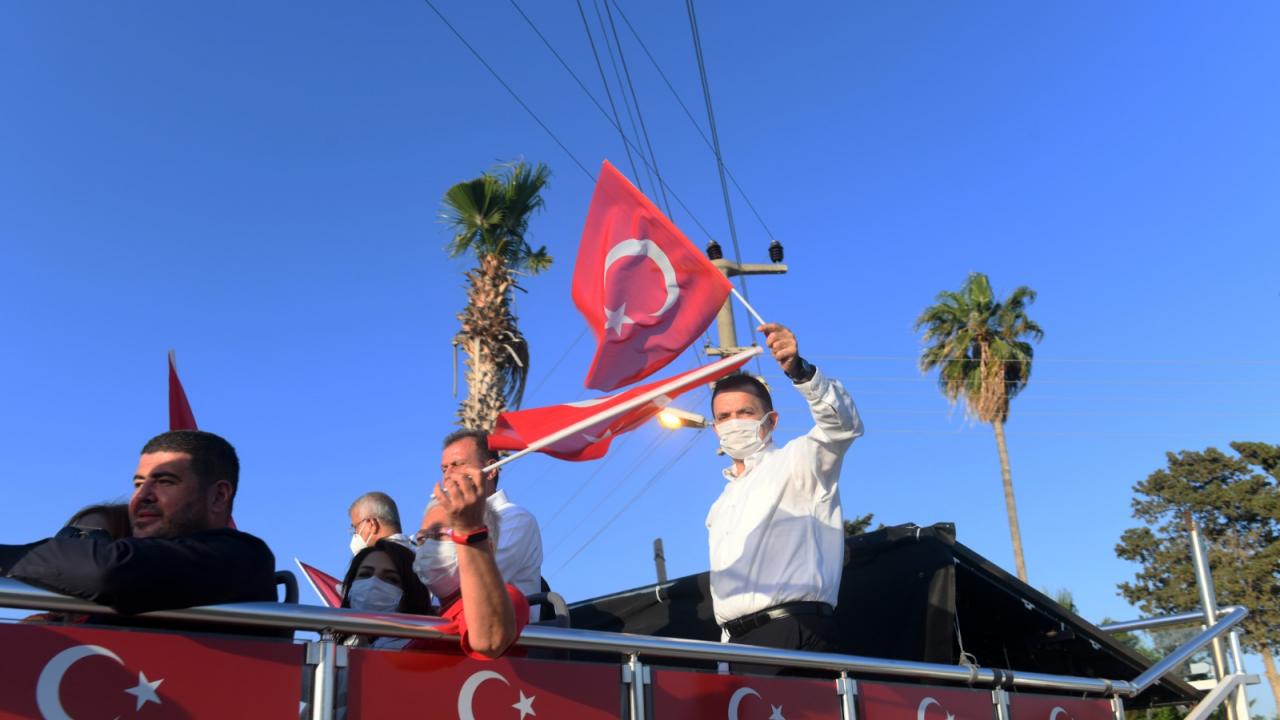 19 Mayıs coşkusu tüm kente yayıldı