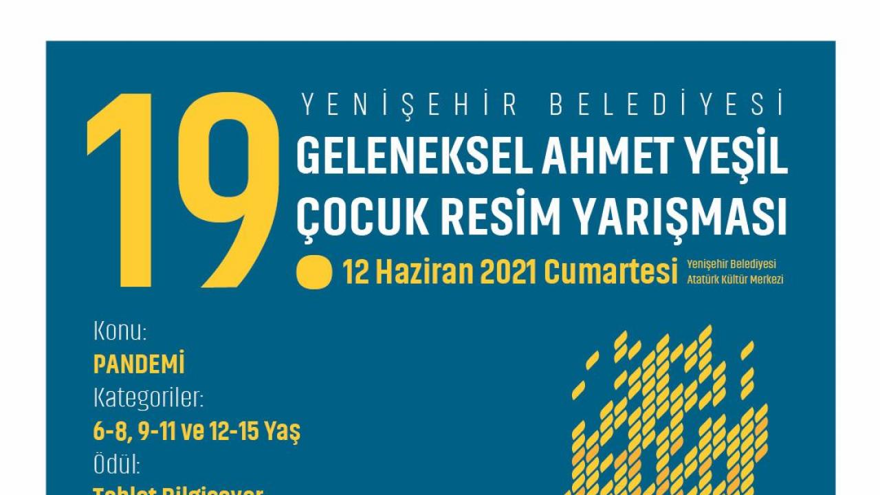 19. Geleneksel Ahmet Yeşil Çocuk Resim Yarışması Başvuruları Başladı 