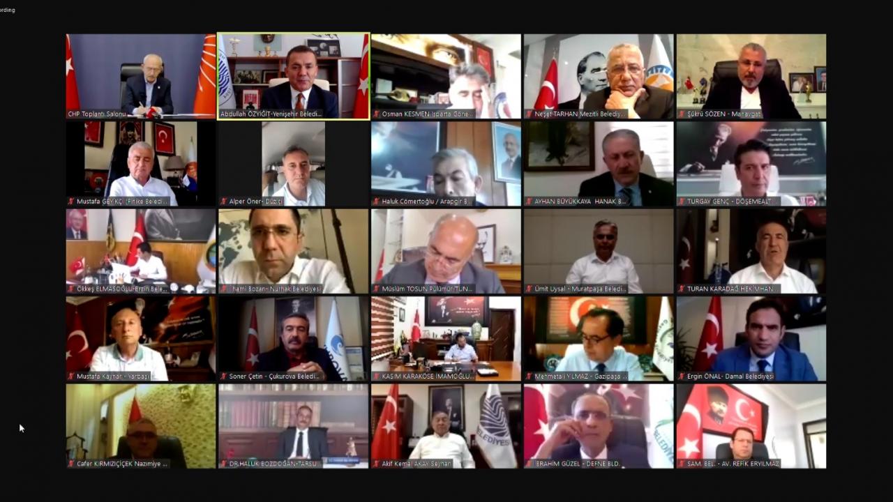 Başkan Özyiğit, Kemal Kılıçdaroğlu başkanlığındaki toplantıya katıldı