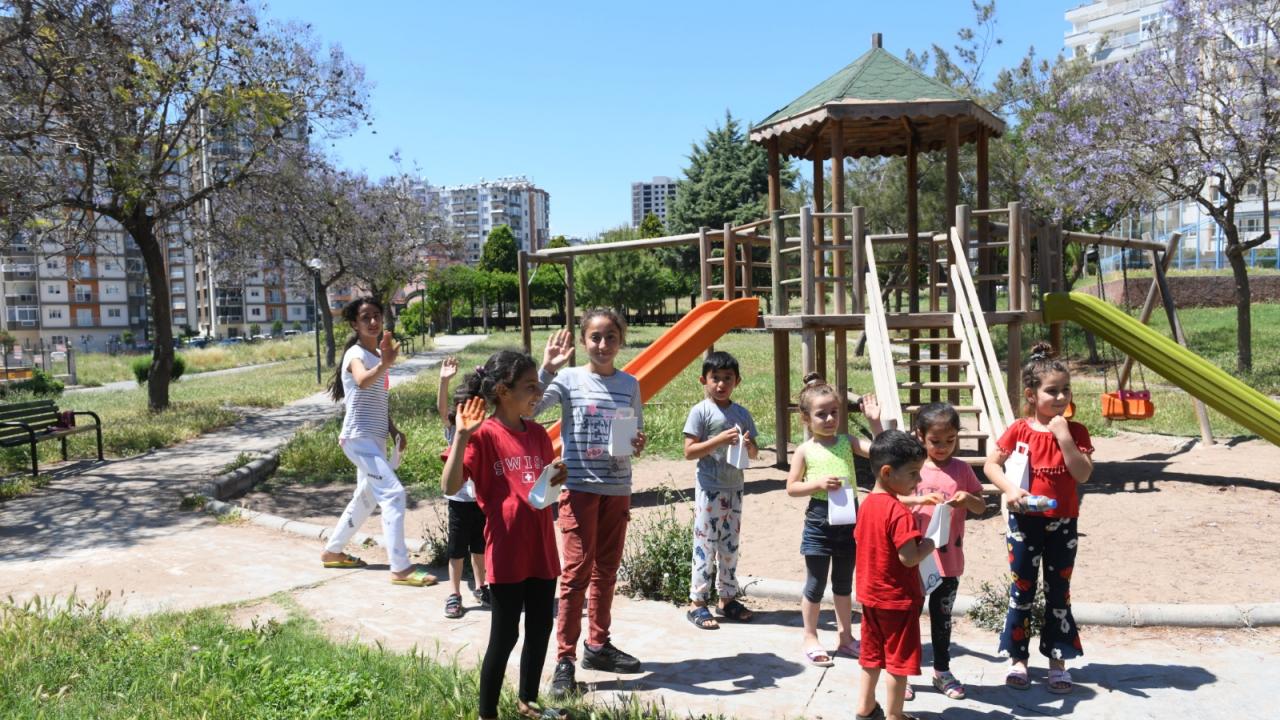 Yenişehir Belediyesi çocukları unutmadı