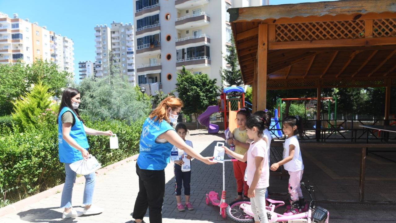 Yenişehir Belediyesi çocukları unutmadı