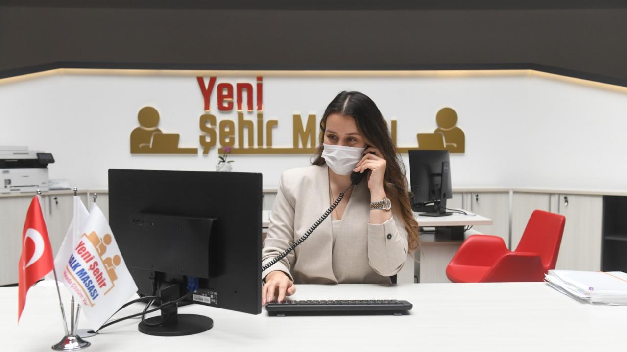 Yenişehir Belediyesi tam kapanmada da vatandaşın yanında