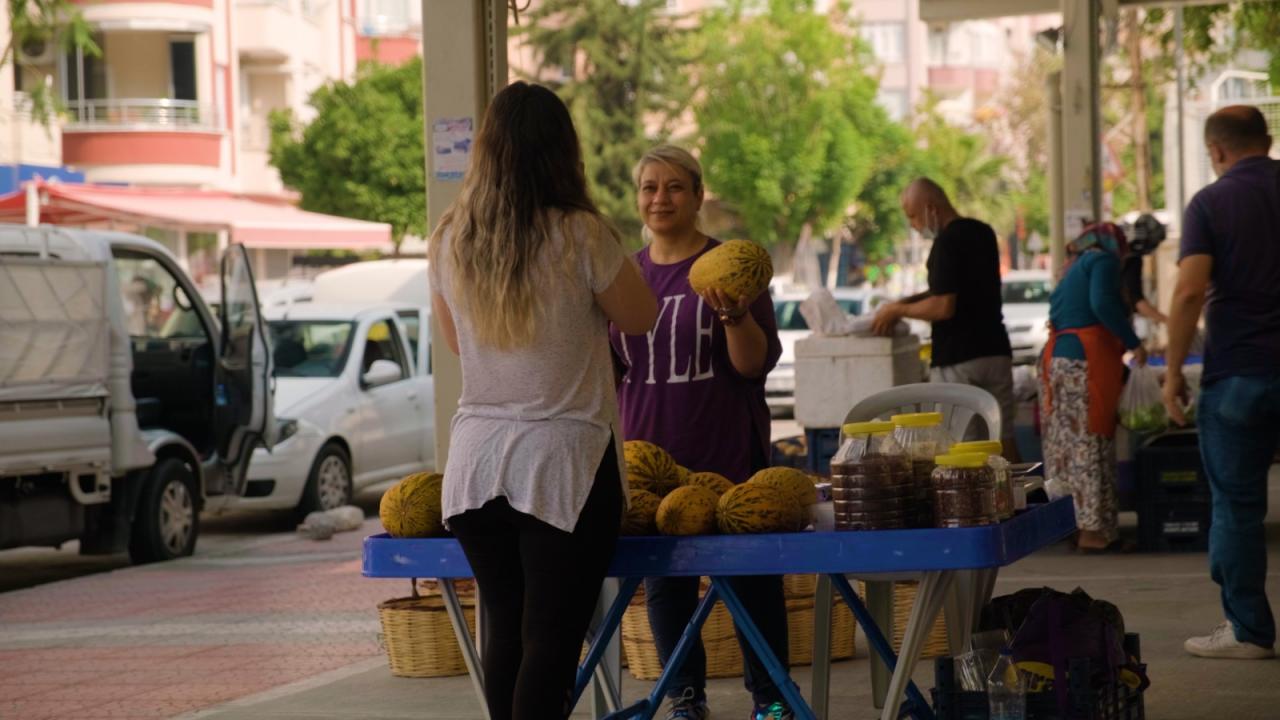 Üretici kadınlar Cumhuriyet Mahallesinde de tezgâh açacak