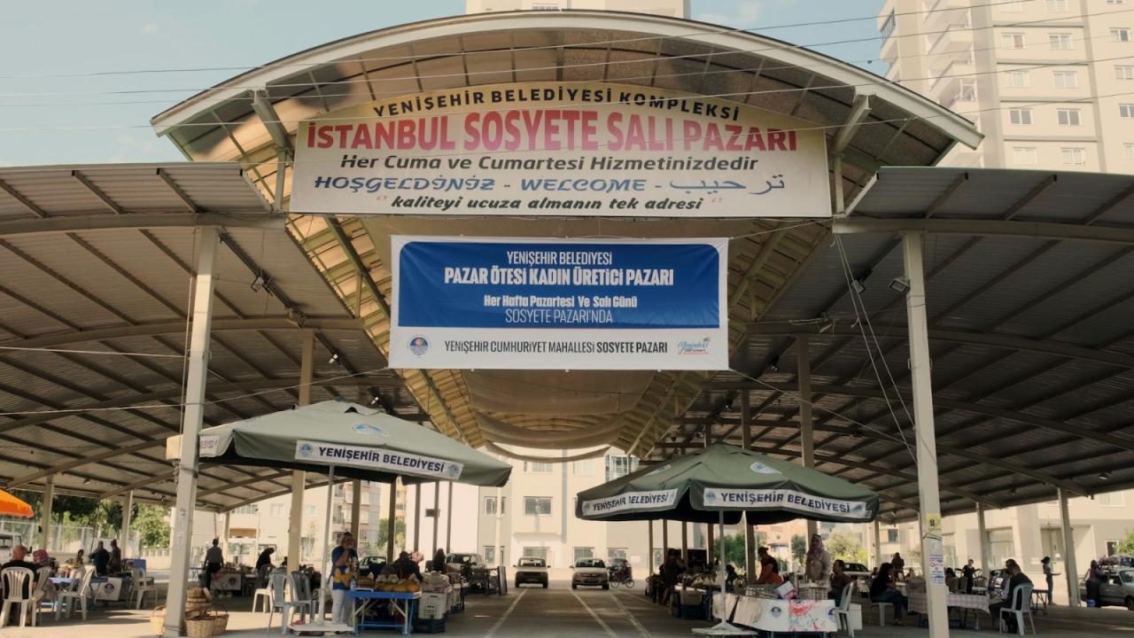Üretici kadınlar Cumhuriyet Mahallesinde de tezgâh açacak