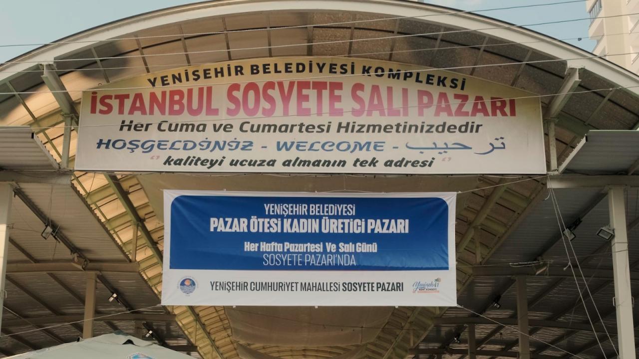Üretici kadınlar Cumhuriyet Mahallesinde de tezgâh açacak