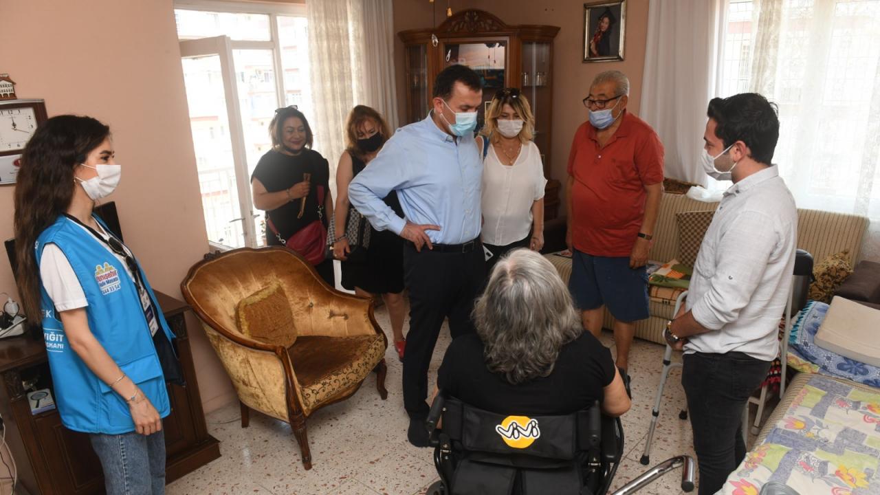 Yenişehir Belediyesinden engelli bireylere akülü sandalye