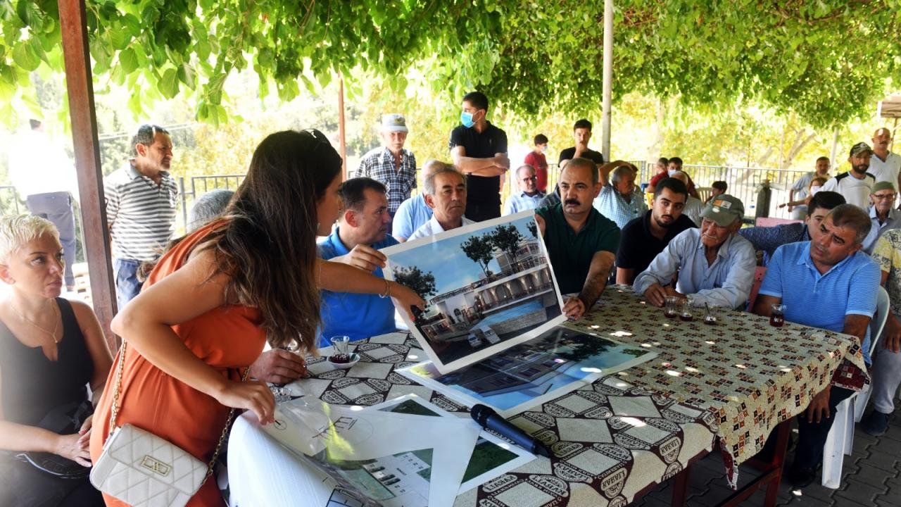 Başkan Özyiğit, Emirler için hazırladıkları projeyi mahalleliyle paylaştı