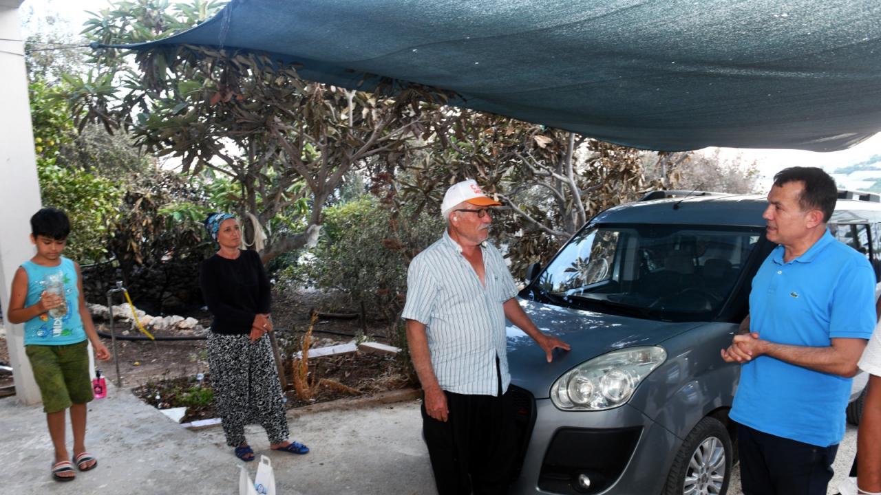 Yenişehir Belediyesi tüm imkânlarıyla yangın bölgesinde