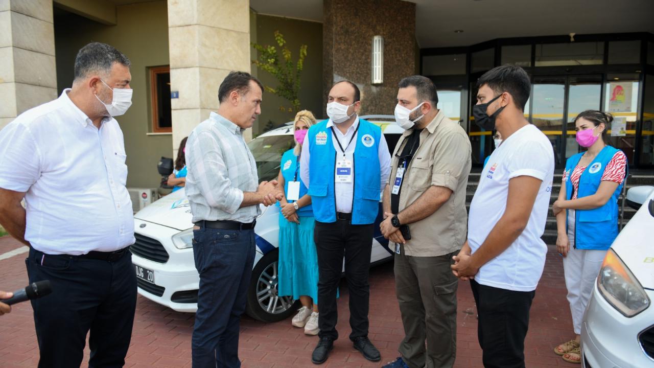 Yenişehir  Belediyesinden Sinop'a  yardım eli