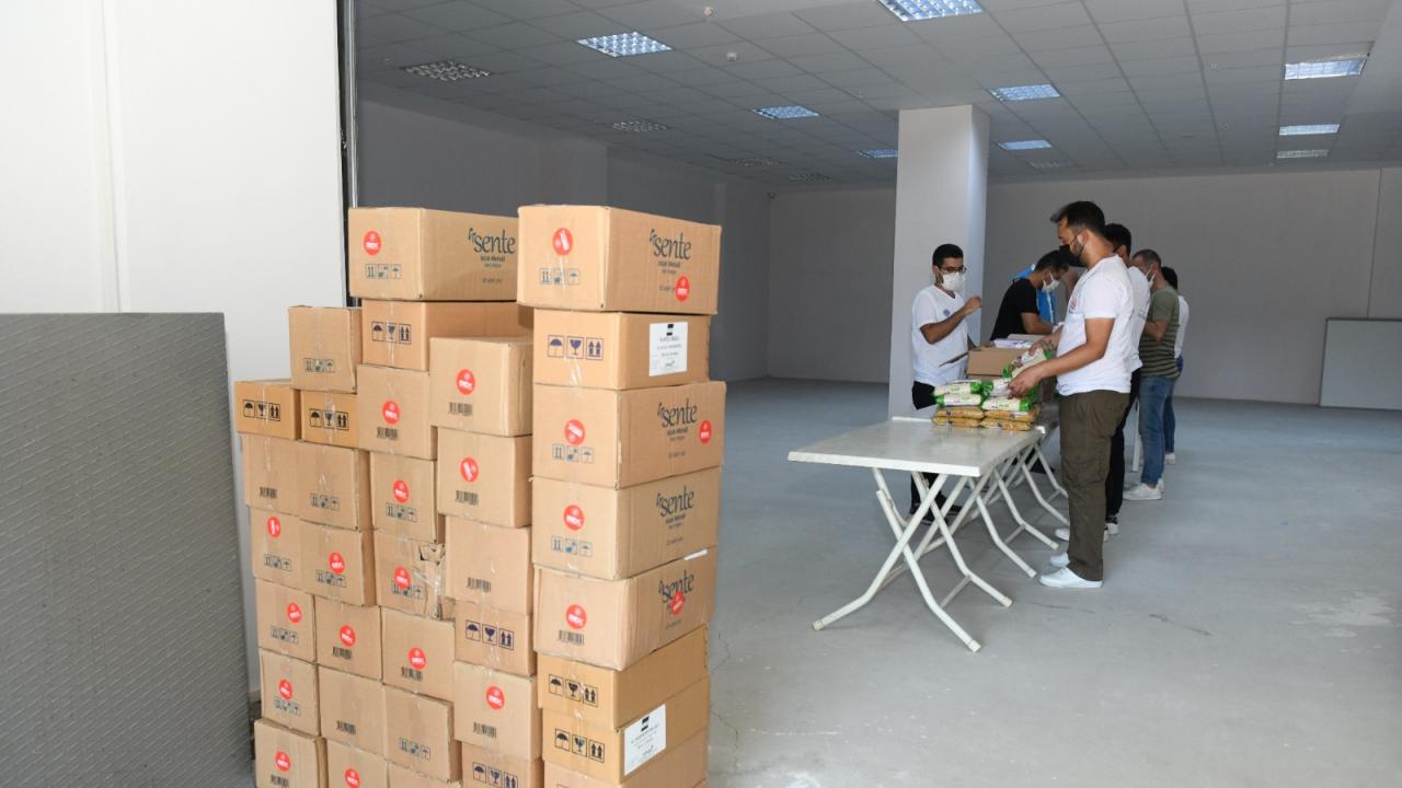 Yenişehir  Belediyesinden Sinop'a  yardım eli