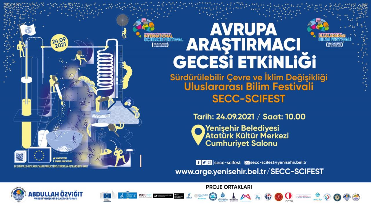 Yenişehir Belediyesi bilim festivaliyle iklim değişikliğine dikkat çekecek  