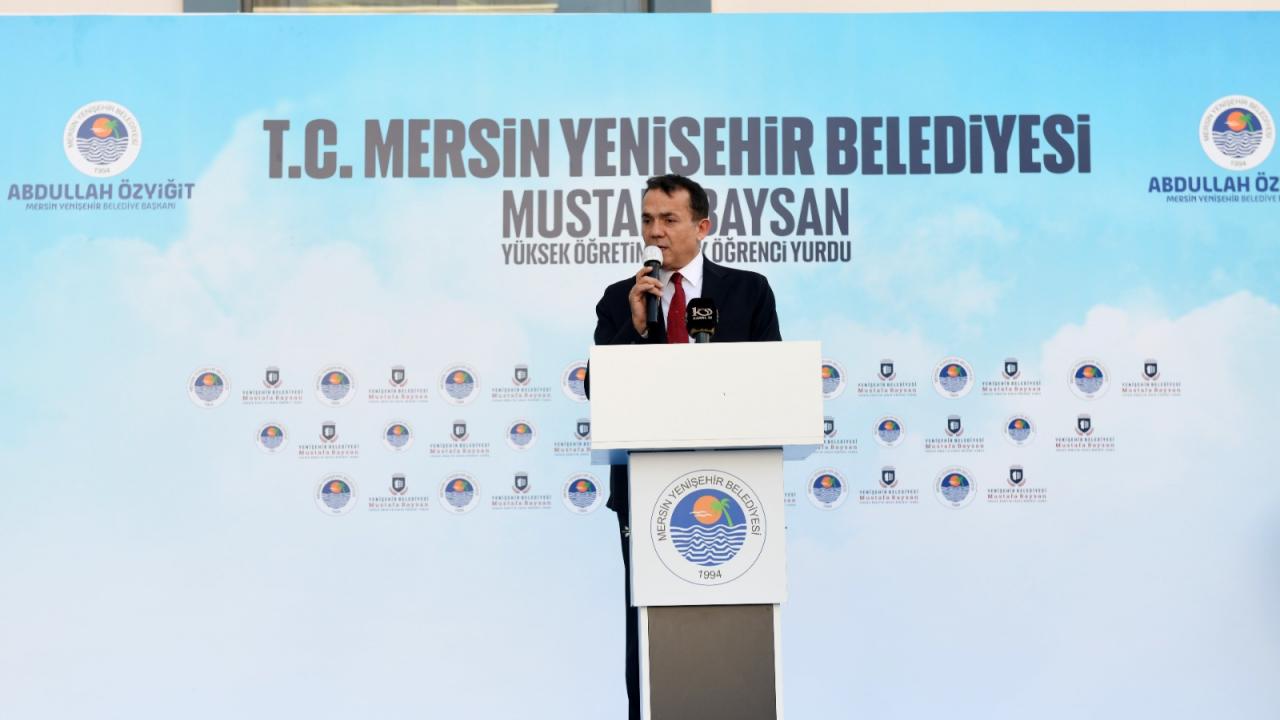 Yenişehir Belediyesi erkek öğrenci yurdunu hizmete açtı