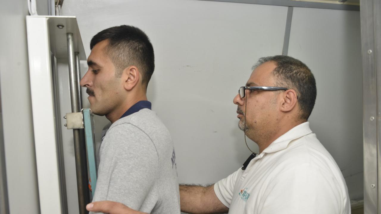 Yenişehir Belediyesinden çalışanlarına sağlık taraması