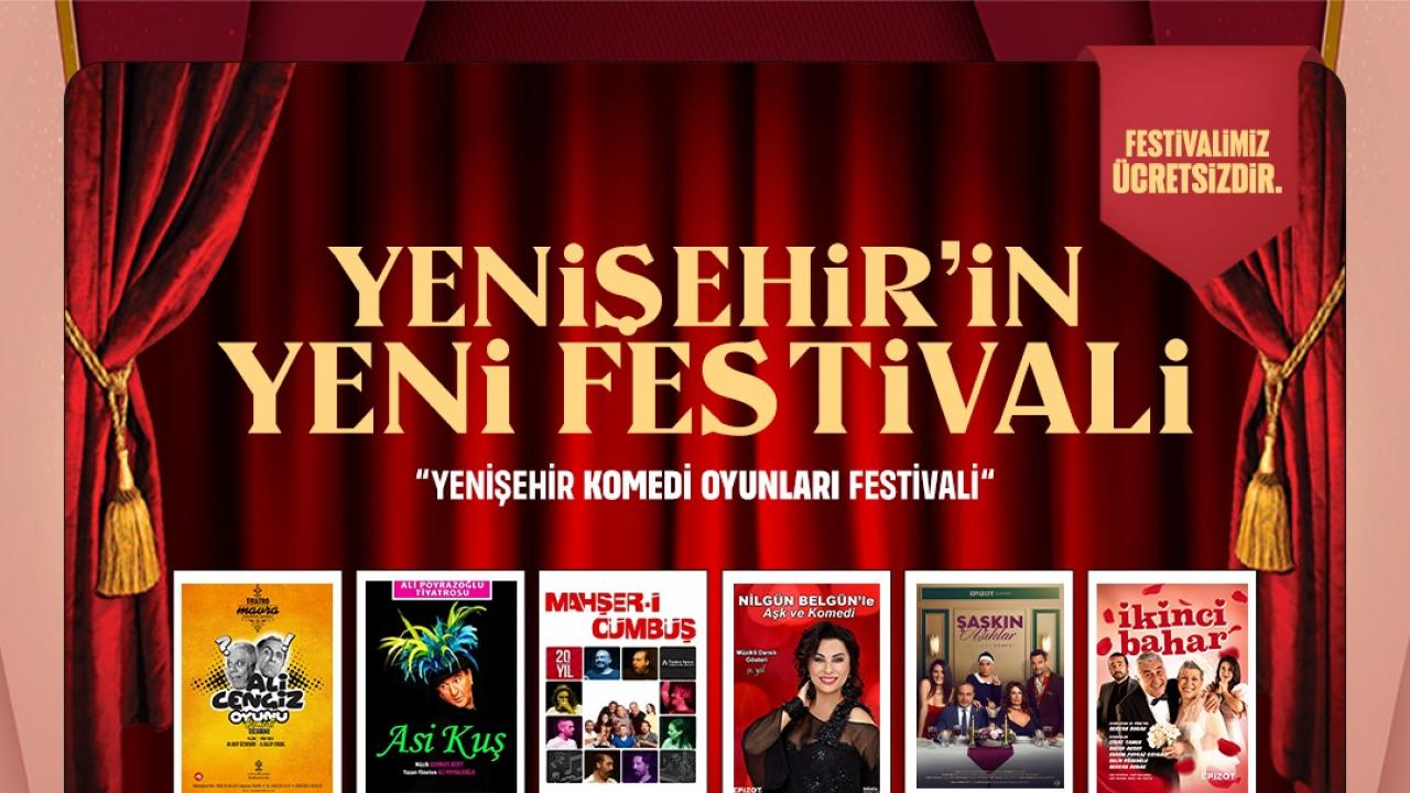 Yenişehir Komedi Oyunları Festivali başlıyor