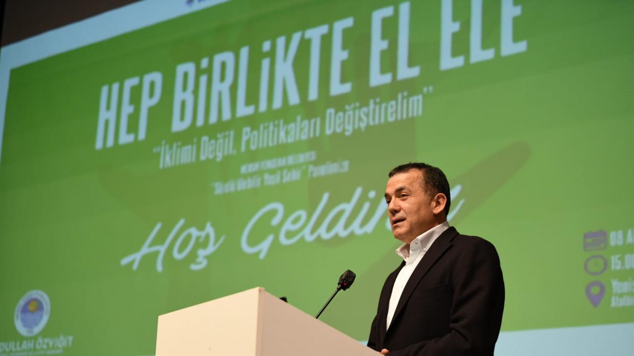 “İklimi değil, politikaları değiştirelim”