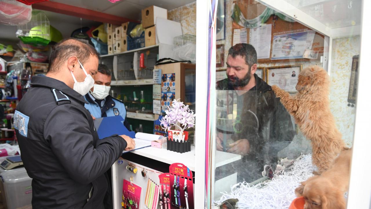 Yenişehir Belediyesi petshop işletmecilerini bilgilendirdi