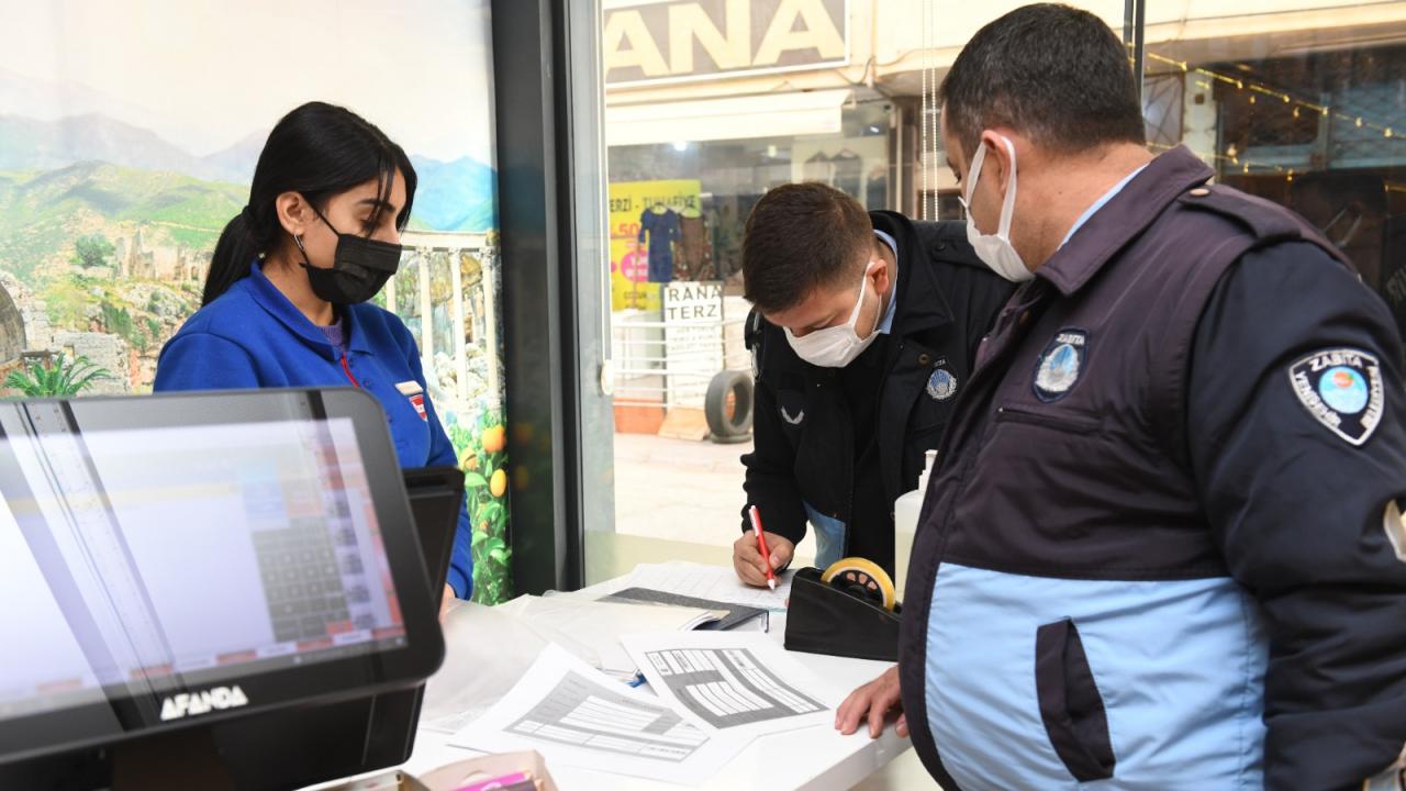 Yenişehir Belediyesinden yılbaşı öncesi denetim