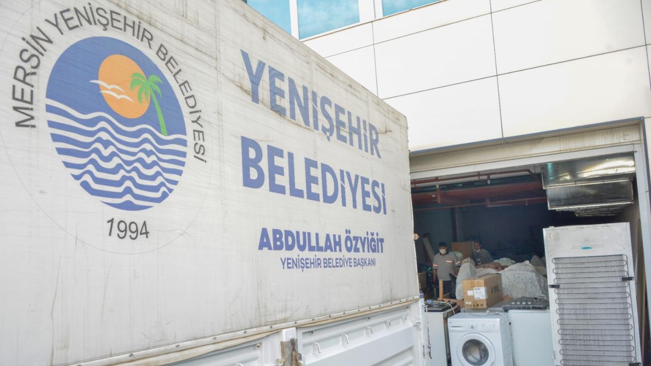 Yenişehir Dayanışma Köprüsü ile ihtiyaç sahiplerine eşya desteği