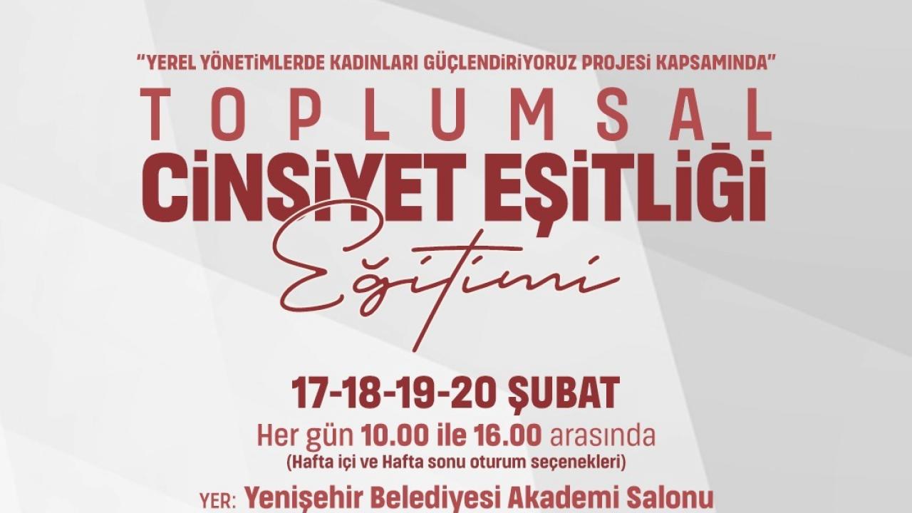 Toplumsal cinsiyet eşitliği eğitimleri için kayıtlar başladı 